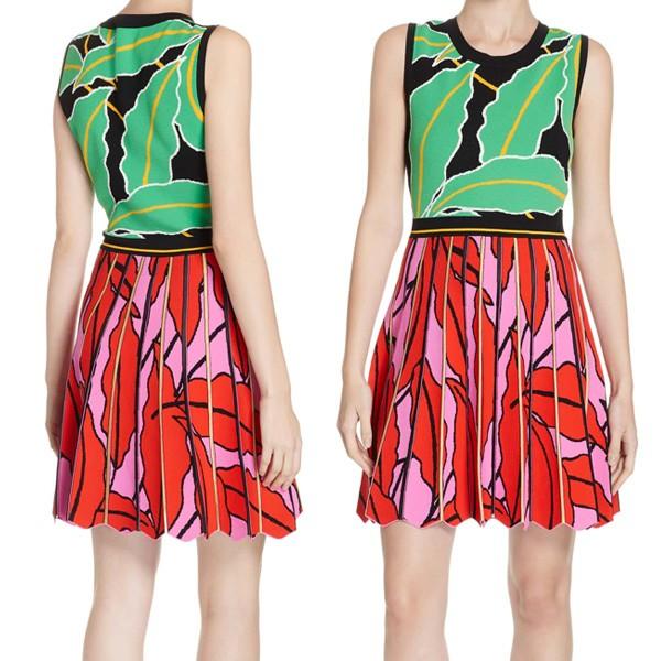 ダイアンフォンファステンバーグ Dvf ワンピース Diane Von Furstenberg dvf Parker Knit Dress Vetiver Multi ボタニカル ニット ドレス マルチ Dvfbr N7 フロムla 通販 Yahoo ショッピング