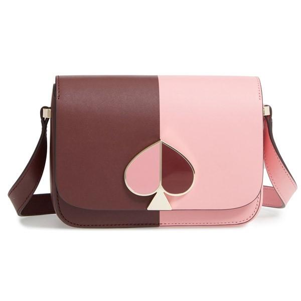 ケイトスペード PXRUA241 nicola bicolor small shoulder bag ニコラ バイカラー スモール フラップ ショルダー (ピンクマルチ) - 通販 - Yahoo!ショッピング