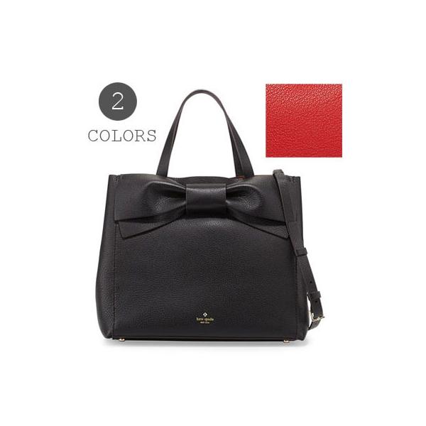 ケイトスペード ショルダーバッグ Kate Spade ★PXRU6299 Olive Drive Brigette Satchel オリーブドライブ  リボン 2WAYサッチェル（全2色）
