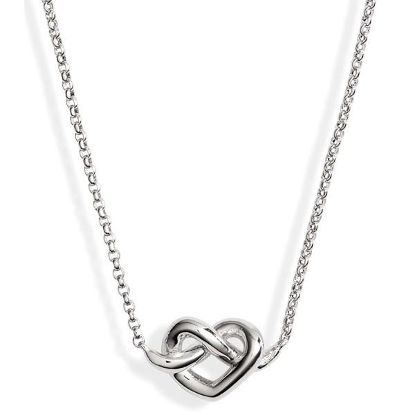 ケイトスペード ネックレス Kate Spade loves me knot mini pendant necklace (Silver) ミニ  ペンダント ネックレス (シルバー)