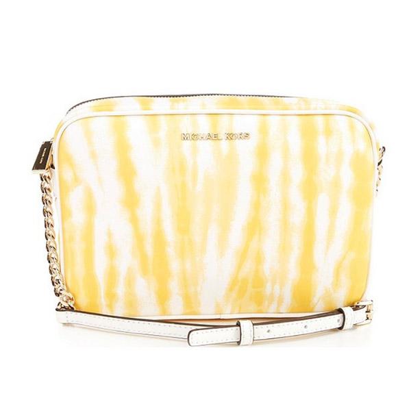 michael kors jet set crossbody yellow