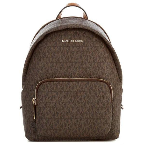 マイケルコース バックパック Michael Michael Kors 30F1GERB2B Erin Medium Logo Backpack  (Brown/Acorn) ミディアム ロゴ バックパック (ブラウン)