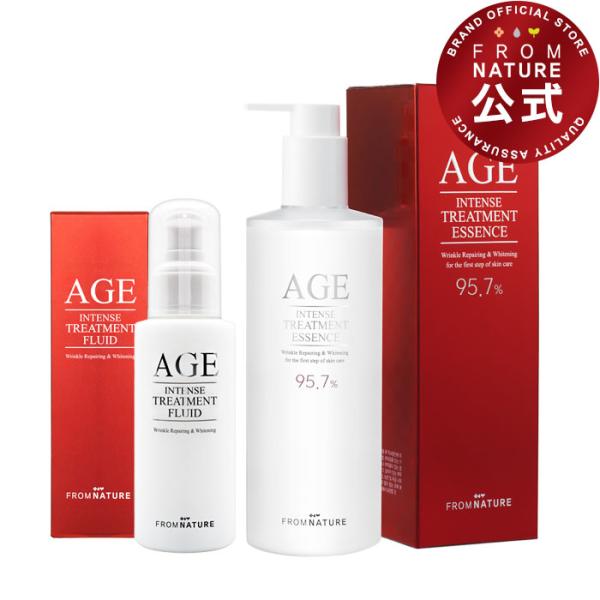 フロムネイチャー AGE 2点セット(化粧水/乳液) スキンケア エッセンス