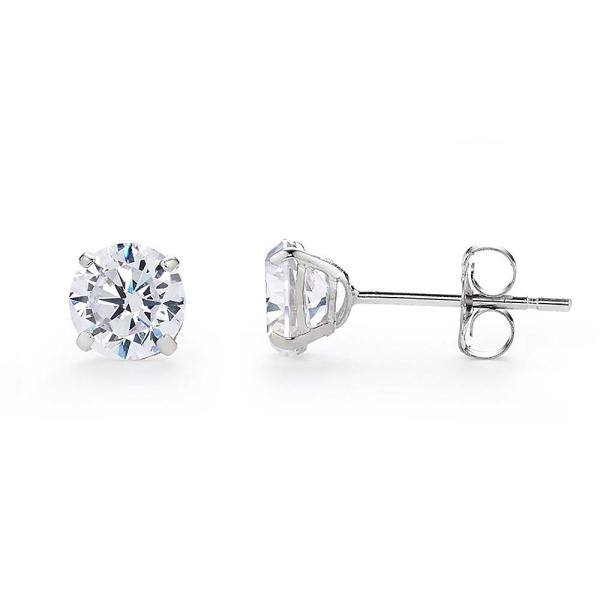 �s�A�X ���f�B�[�X �ꗱ 0.5ct 14�� �z���C�g�S�[���h �A�����M�[�Ή� 40�� 50�� ���i�摜3