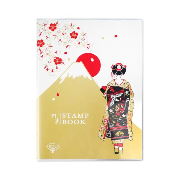 スタンプノート　舞妓さんと富士山｜cho-074