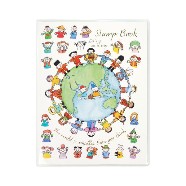 スタンプノート　Quu　世界地図｜cho-081