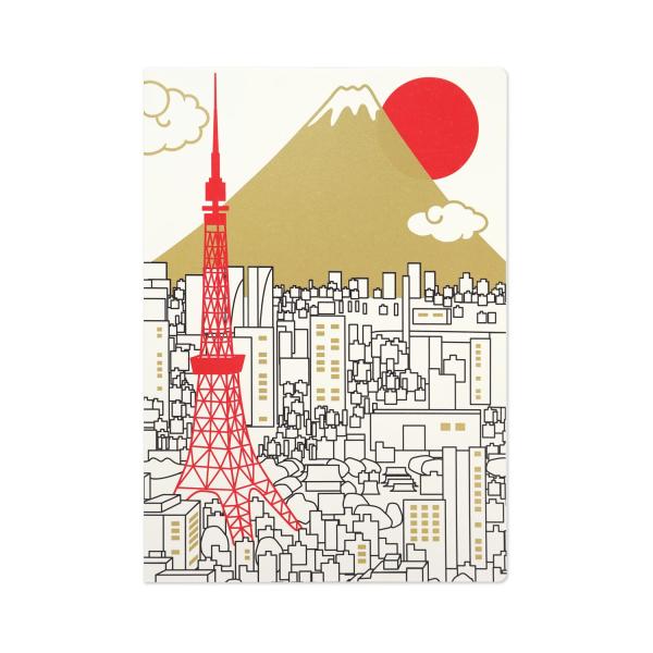 Ａ５ノート　東京の街並み｜cho-082