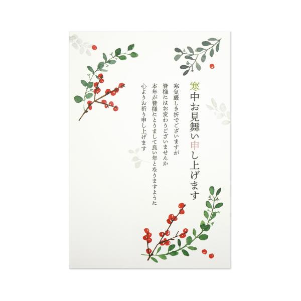 【仕様】●内容３枚入り●サイズ148×100mm来年もご使用いただけるかわいいデザインの寒中はがきです。同デザイン3枚入り。寒中はがきは、松の内（１月１日〜１月７日）があけてから立春（２月４日頃）までに送る挨拶状です。寒中はがきの使い方１....