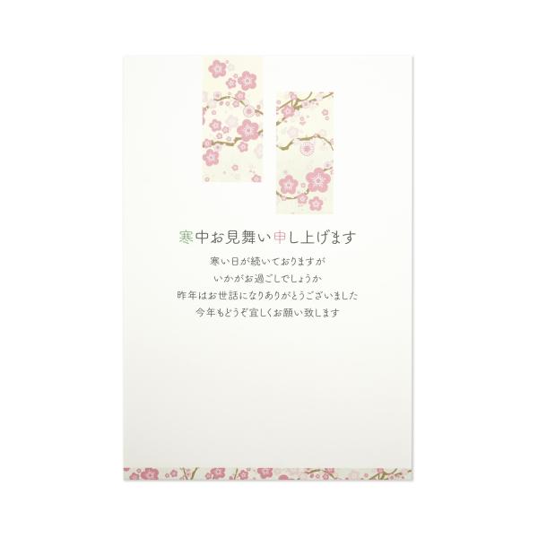 【仕様】●内容３枚入り●サイズ148×100mm来年もご使用いただけるかわいいデザインの寒中はがきです。同デザイン3枚入り。寒中はがきは、松の内（１月１日〜１月７日）があけてから立春（２月４日頃）までに送る挨拶状です。寒中はがきの使い方１....