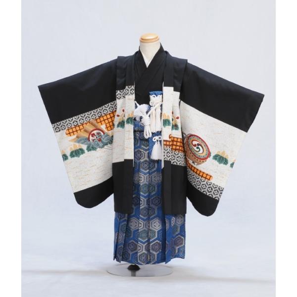 【商品番号：m753-3103】【商品名：黒亀甲にかぶと】【七五三3才男の子】★適正サイズ：身長:100cm〜110cm-----------------------------------------------ご注文前に下記【予約状況】...