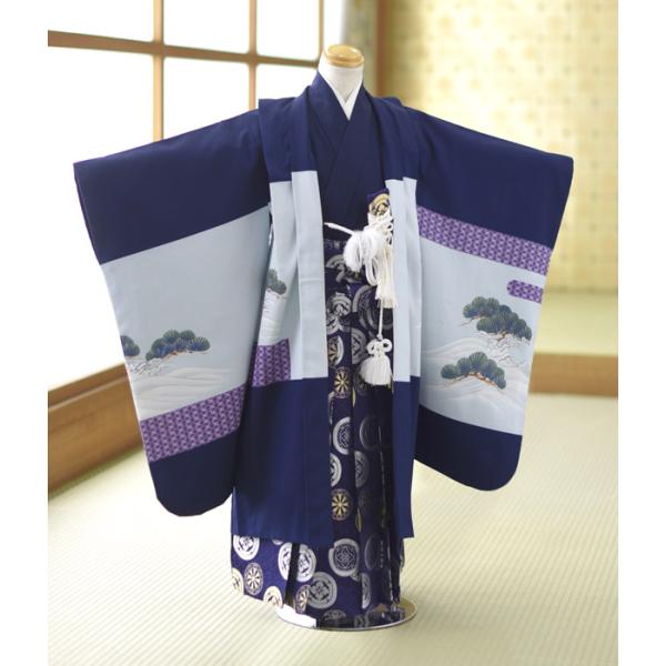 【商品番号：m753-51143】【商品名：紺七宝にタカ】【七五三5才男の子】★適正サイズ：身長:100cm〜110cm-----------------------------------------------ご注文前に下記【予約状況】...