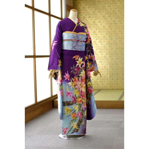 aminaseリーナベル コスチューム 振袖 明るい紫 frou-frou_mf057s