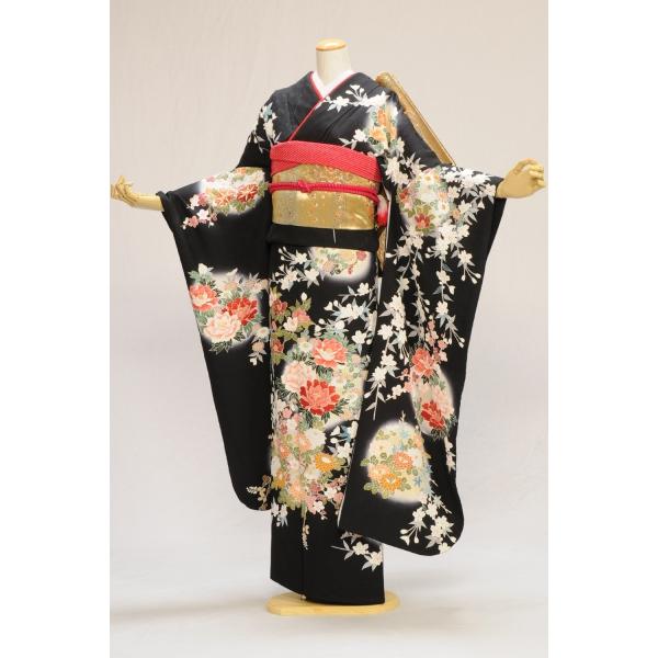 【商品番号：mfd001】【商品名：特選本手描黒花友禅】※対応身長:160cm〜165cm位　洋服サイズ:7〜11号位まで-----------------------------------------------ご注文前に下記【予約状況...