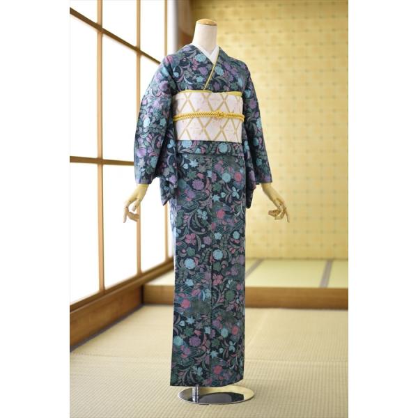 【商品番号：mh1052】【商品名：るりの辻が花】※対応身長:154cm〜164cm位　洋服サイズ:7〜11号位まで-----------------------------------------------ご注文前に下記【予約状況】を必...