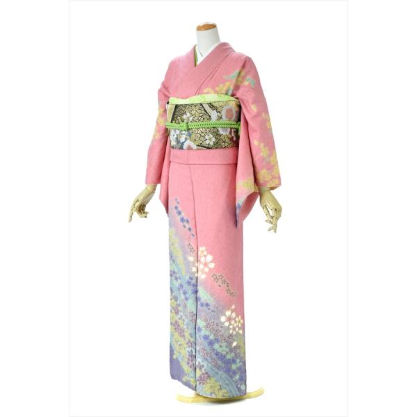 【商品番号：mh1237】【商品名：特選ラメ入りピンクおぼろ桜がすみ】※対応身長:160cm〜173cm位　洋服サイズ:7〜13号位まで-----------------------------------------------ご注文前に...