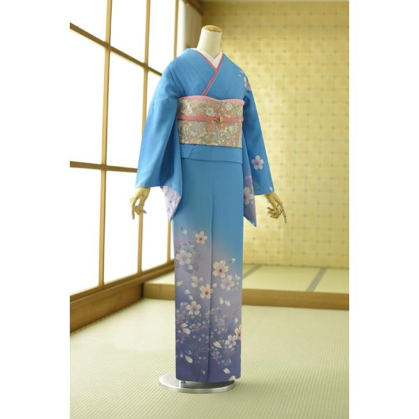 夏用 単衣 訪問着レンタル 身長156cm〜171cm位 訪問着 レンタル 単衣 夏 着物レンタル 結婚式 お茶会 お宮参り 女性 母親 母 ママ 貸衣装 夏用訪問着レンタル
