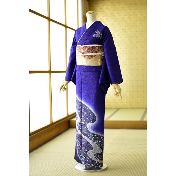 レンタル色留袖 ラメ入り紺小花流水 身長 159cm 171cm位 結婚式 レンタル 着物 親族 姉 妹 女性 列席衣装 貸衣装 礼装 おしゃれ 華やか 上品 色留袖 色留め袖 Buyee Buyee 日本の通販商品 オークションの代理入札 代理購入