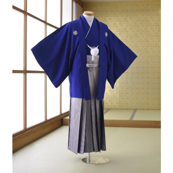 【商品番号：mmo-1009】【男性用 紋付・羽織袴】※対応身長:165cm〜175cm位　洋服サイズ:M・L・LL対応ウエスト：100cm未満(100cm以上の方やサイズがご不安な方はご注文前にお問合せください。)------------...