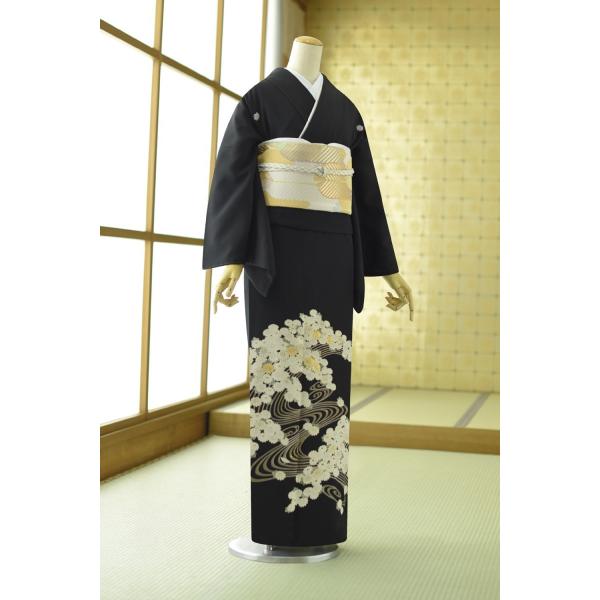 [絽] 洗える　黒留袖　夏着物　礼装　結婚式　結納　高身長　演奏会　フォーマル 楽天市場】【レンタル】夏用 着物 絽 留袖 フルセット （TS-012