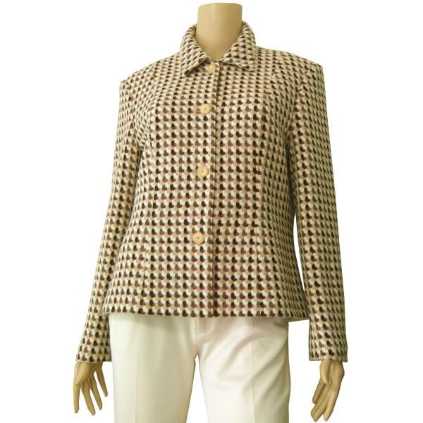 TALBOTS 新品同様/タルボット Talbots 美形ジャケット イタリア製生地 