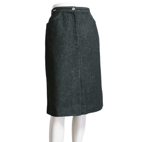 LEONARD 美品/レオナール デニムスカート 表記 76ー99 11号 13号 相当  