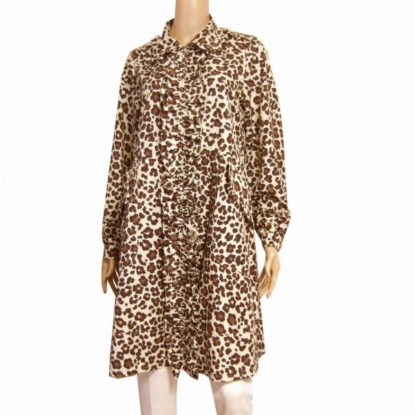 TO BE CHIC 美品/トゥービーシック レオパード柄スプリング