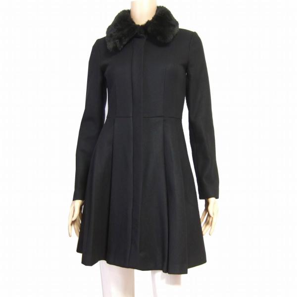 アルマーニエクスチェンジ ウールブレンド コート XXS ブラック ARMANI EXCHANGE レディース アルマーニエクスチェンジ ウールブレンド コート XXS ブラック ARMANI