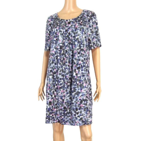 UNTITLED 美品/アンタイトル ワンピース 大きいサイズ 表記44号 4L相当  