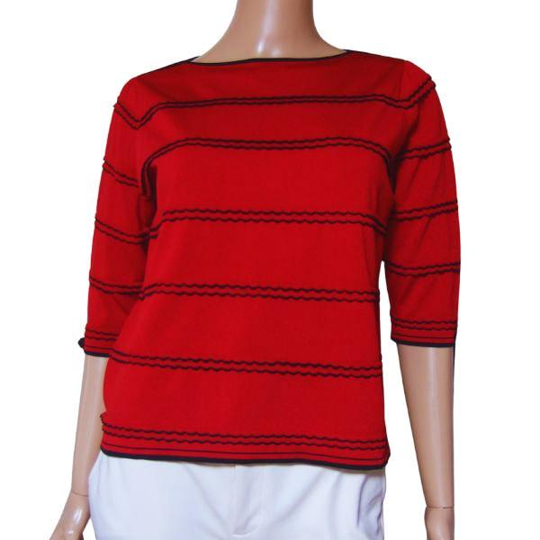 TO BE CHIC 新品同様/トゥービーシック カットソー 表記 42号 11号 L  