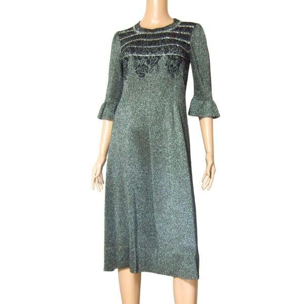 斉藤都世子 美品/斉藤都世子 toyoko saito ワンピース ニットの女王 9