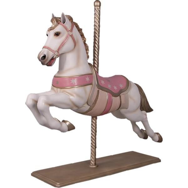 白馬のメリーゴーランド FRPアニマルオブジェ : 日本最大級のFRP造形物