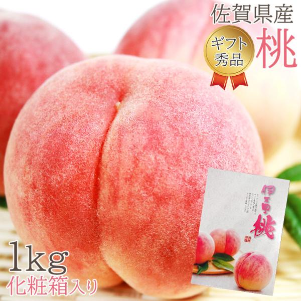送料無料 秀品 佐賀県 佐賀県産 白桃 桃 日川白鳳 白鳳 約 1kg 前後