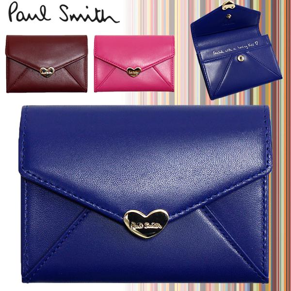 ポールスミス レディース 名刺入れ カードケース ラブレター ハート