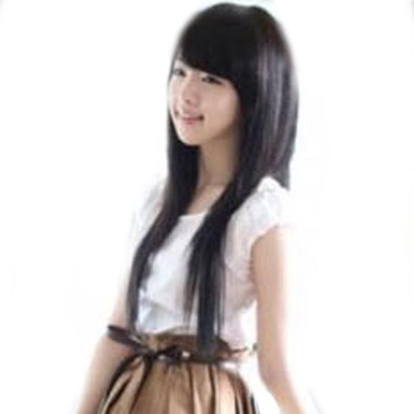 耐熱フルウィッグ お嬢様ストレート ロング ブラック ウィッグキャップ付き Buyee Buyee บร การต วกลางจากญ ป น ซ อจากประเทศญ ป น