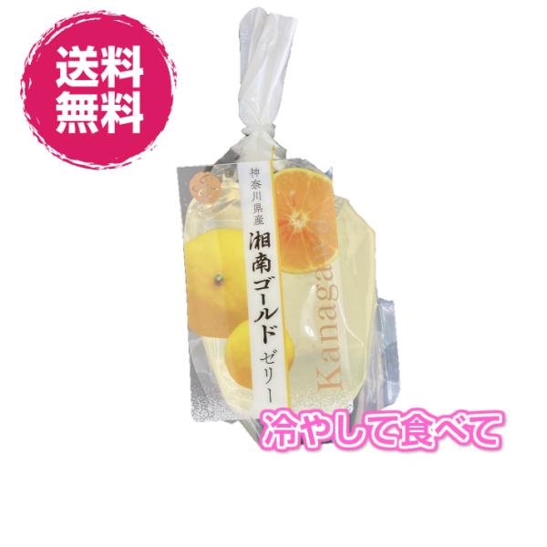 生菓子　湘南ゴールドゼリー 170g×5袋 (湘南ゴールドゼリー×5P) 神奈川県産 送料無料 みかん 温州みかん ゴールデンオレンジ 果汁 湘南 黄金柑 ゼリー　おやつ