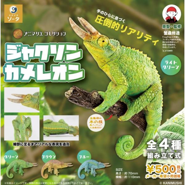 8月予約】 アニマリエコレクション ジャクソンカメレオン カプセル版