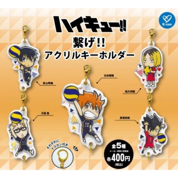 ハイキュー!! アクリルキーホルダー 7体セット ハイキュー!! 繋げ!! アクリルキーホルダー 全5種セット コンプリート