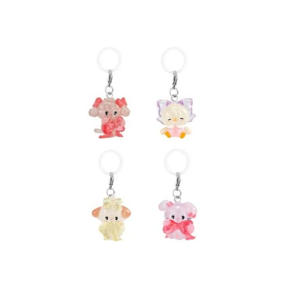 mikko ミニめじるしチャーム mikko characters めじるしアクセサリー 4種セット BANDAI 【在庫品
