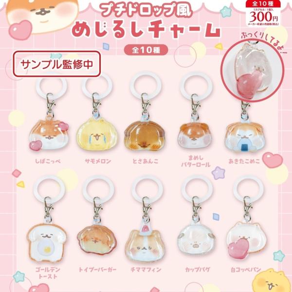 いーすとけん。 プチドロップ風めじるしチャーム 全10種セット 【2026