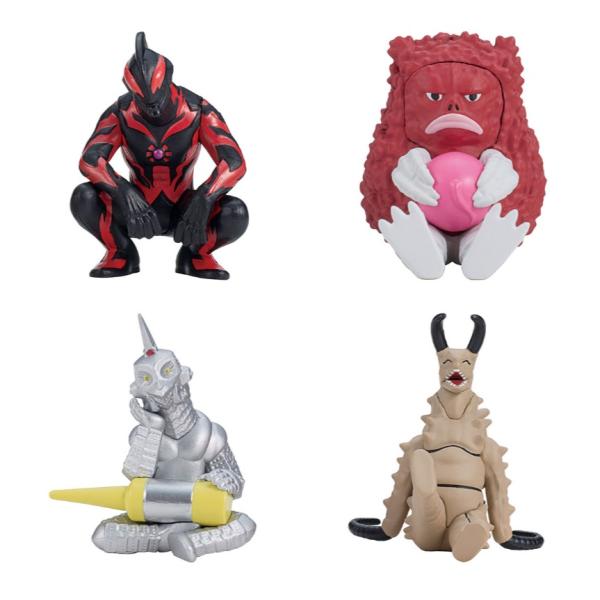 希少 ウルトラマン 怪獣まちぼうけ 2弾 全4種 フルコンプリート 新品 ウルトラマン 怪獣まちぼうけ2 全4種セット ガチャ フルコンプ