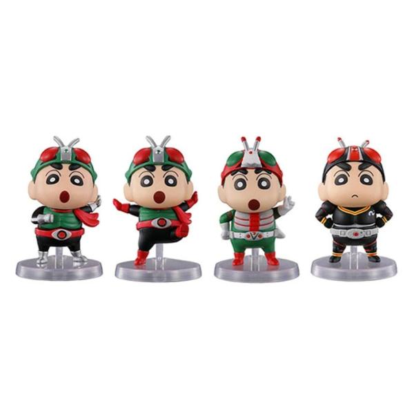 クレヨンしんちゃん×仮面ライダー シャドームーン ソフビ 正規品 クレヨンしんちゃん×仮面ライダー シャドームーン ソフビ 正規品