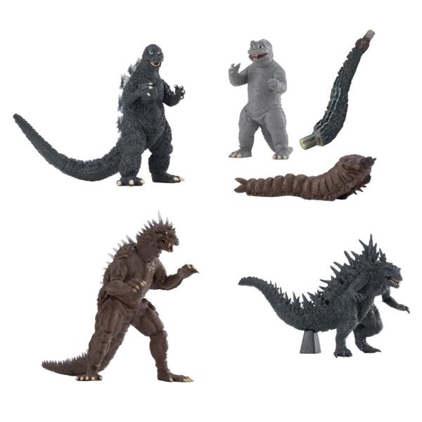 【コンプリート】HG ゴジラ ソフビ 6体セット モスラ メカゴジラ HG ゴジラ10 〜ゴジラ × モスラ メカゴジラ 東京SOS〜 全6種