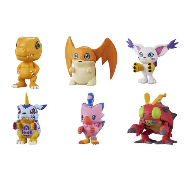 デジモンアドベンチャー： ならぶんです。 6種セット BANDAI【在庫品