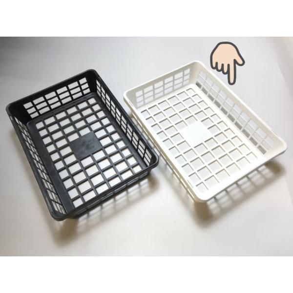 生産者仕様のミニトレイ-ハーフサイズ：白[空トレイ1枚売][2GW][254GW