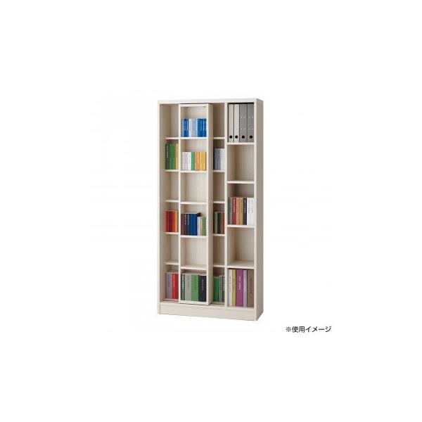 本棚 書棚 スライド本棚 スライド 日本製 完成品 シェルフ 漫画 マンガ