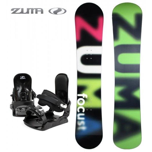 2015モデル ZUMAツマ スノーボード+ビンディング2点セット「FOCUST