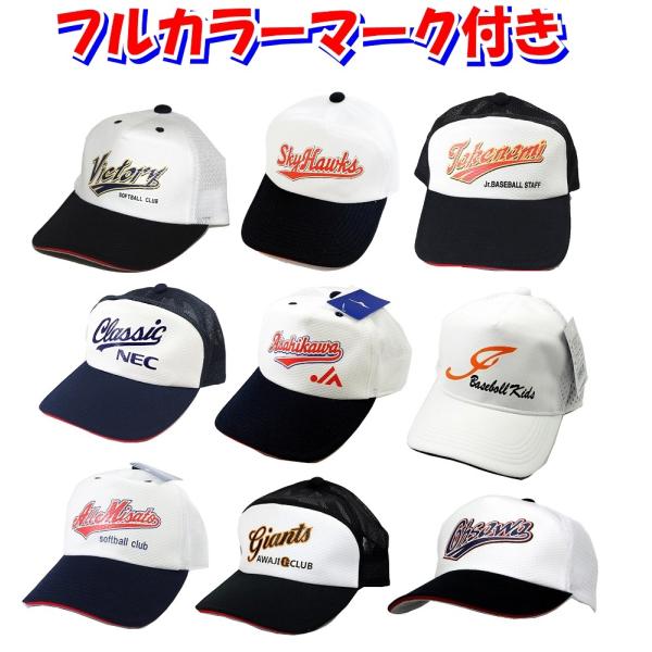 ≪フルカラーマーク付き≫ミズノ野球帽子「プラクティスキャップ」12JWBB30【初回9個以上から】