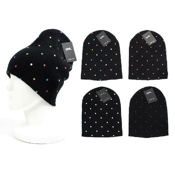 郵便受けへお届け送料無料】LeVeL スキー スノーボード ドット柄