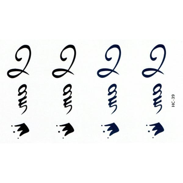 ポイント10倍 HC-39今話題のフラッシュタトゥーアソート FLASH TATTOOS タトゥーシールサイズ6cm×10.5cm
