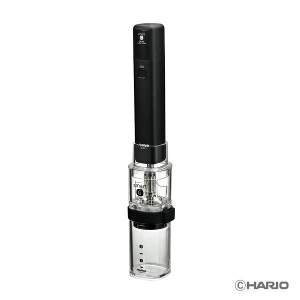 HARIO電動ハンディーコーヒーグラインダー 挽きたての香りとコーヒーを持ち運ぶ。HARIO電動ハンディー